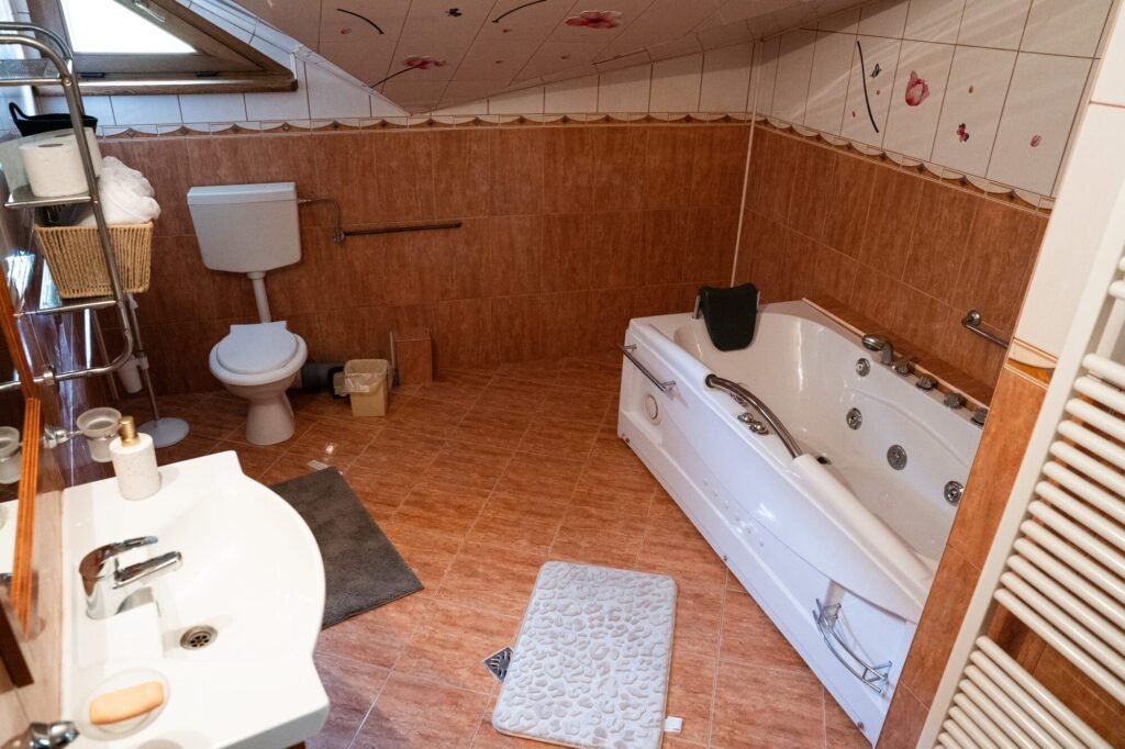 Galerie Baie cu cadă în Camera Baldachin